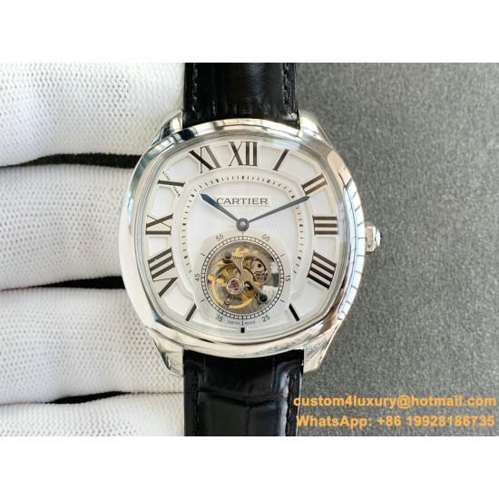Cartier - Drive De Cartier 41mm Tourbillon SS/LE White Tourbillon