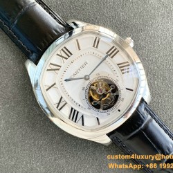 Cartier - Drive De Cartier 41mm Tourbillon SS/LE White Tourbillon