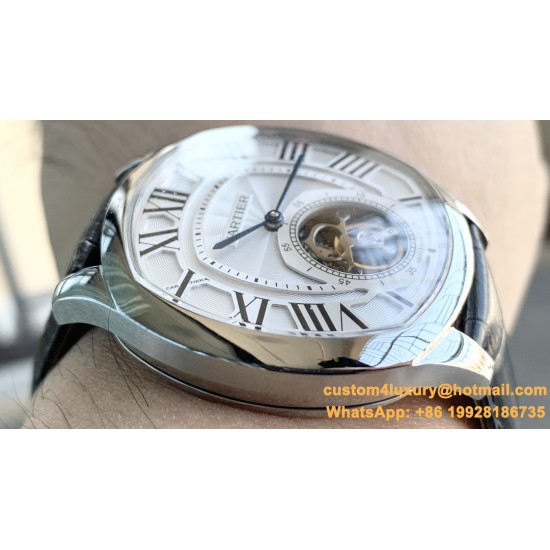 Cartier - Drive De Cartier 41mm Tourbillon SS/LE White Tourbillon