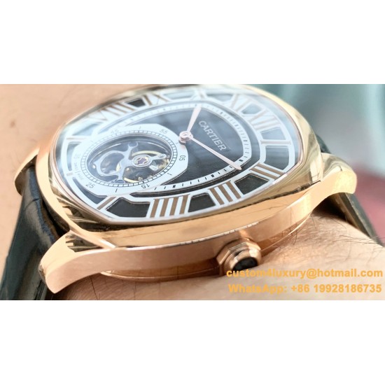 Cartier - Drive De Cartier 41mm Tourbillon RG/LE Black Tourbillon