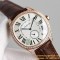 Drive De Cartier 40mm Diam RG/LE White Dial JHF Automatic