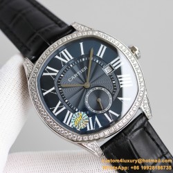 Drive De Cartier 40mm Diam SS/LE Blue Dial JHF Automatic