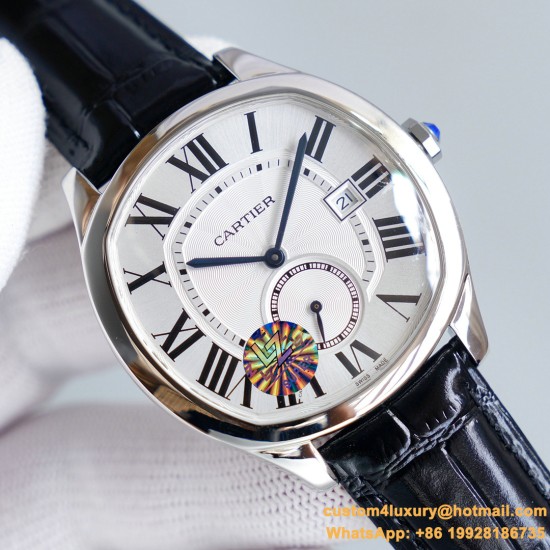 Drive De Cartier WSNM0004 40mm SS/LE Black Dial LZF Automatic