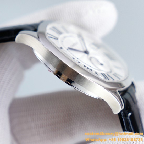 Drive De Cartier WSNM0004 40mm SS/LE Black Dial LZF Automatic