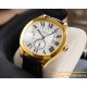 Drive De Cartier 40mm YG/LE White Dial TWF Automatic