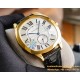 Drive De Cartier 40mm YG/LE White Dial TWF Automatic
