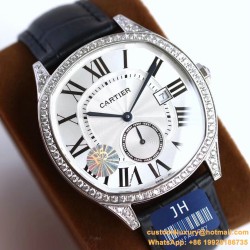 Drive De Cartier 41mm Diam SS/LE White Dial F5F Automatic