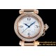 Cartier - Pasha Ladies 35mm RG/RG White/Num Diam BVF Automatic