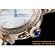 Cartier - Pasha Ladies 35mm RG/RG White/Num Diam BVF Automatic