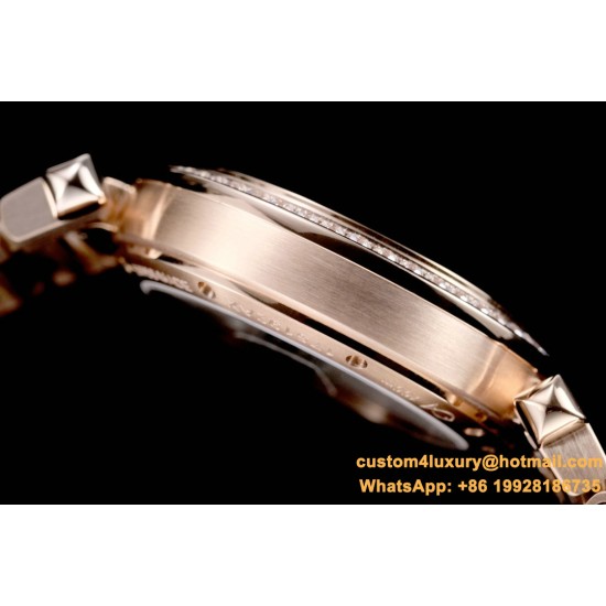 Cartier - Pasha Ladies 35mm RG/RG White/Num Diam BVF Automatic