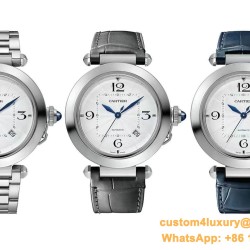 Cartier - Pasha 41mm Man SS/SS White/Num BVF 9019