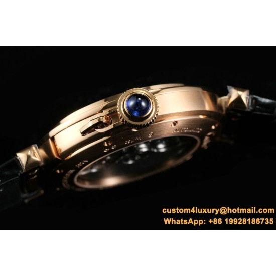 Cartier - Pasha Men(41mm)/Ladies(35mm) RG/LE White/Num KDY Original 9015 Movement