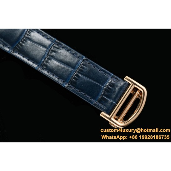 Cartier - Pasha Men(41mm)/Ladies(35mm) RG/LE White/Num KDY Original 9015 Movement