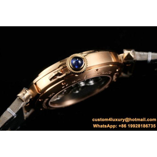 Cartier - Pasha Men(41mm)/Ladies(35mm) RG/LE White/Num KDY Original 9015 Movement
