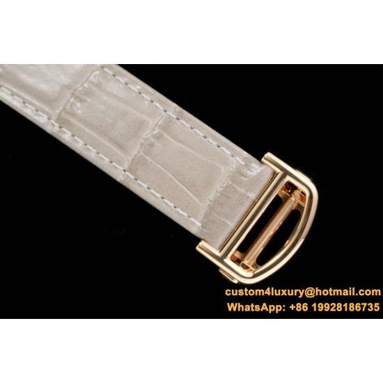 Cartier - Pasha Men(41mm)/Ladies(35mm) RG/LE White/Num KDY Original 9015 Movement