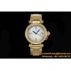 Cartier - Pasha Ladies 35mm Diam YG/YG White/Num KDY Original 9015 Movement