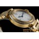 Cartier - Pasha Ladies 35mm Diam YG/YG White/Num KDY Original 9015 Movement