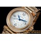 Cartier - Pasha Ladies 35mm Diam RG/RG White/Num KDY Original 9015 Movement