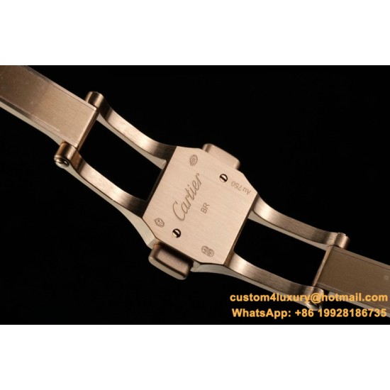 Cartier - Pasha Ladies 35mm Diam RG/RG White/Num KDY Original 9015 Movement