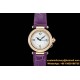 Cartier - Pasha Ladies 35mm Diam RG/LE White/Num KDY Original 9015 Movement