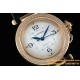 Cartier - Pasha Ladies 35mm Diam RG/LE White/Num KDY Original 9015 Movement