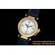 Cartier - Pasha Ladies 35mm Diam YG/LE White/Num KDY Original 9015 Movement