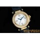 Cartier - Pasha Ladies 35mm Diam YG/LE White/Num KDY Original 9015 Movement