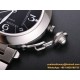 Cartier - Pasha Ladies W31074M7 35mm SS/SS Black/Num TWCF A2892