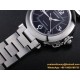 Cartier - Pasha Ladies W31074M7 35mm SS/SS Black/Num TWCF A2892