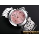 Cartier - Pasha Ladies W31074M7 35mm SS/SS Pink/Num TWCF A2892