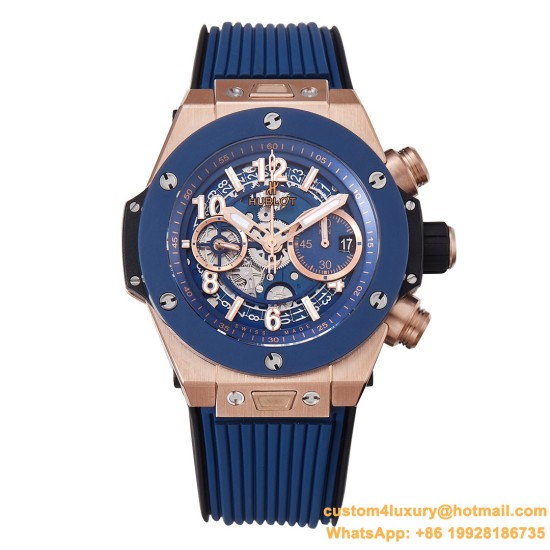 Big Bang Unico 42mm RG/RU Skeleton Dial BBF HUB1280
