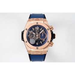 Big Bang Unico 42mm RG/RU Skeleton Blue Dial BBF HUB1280
