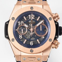 Big Bang Unico 42mm RG/RU Skeleton Blue Dial BBF HUB1280