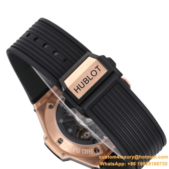 Big Bang Unico 42mm RG/RU Black Ceramic Bezel BBF HUB1280