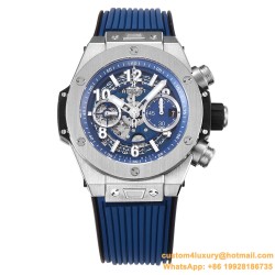 Big Bang Unico 42mm TI/RU Skeleton Blue Dial BBF HUB1280