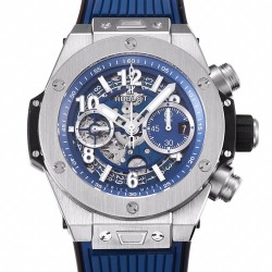 Big Bang Unico 42mm TI/RU Skeleton Blue Dial BBF HUB1280