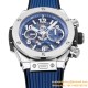 Big Bang Unico 42mm TI/RU Skeleton Blue Dial BBF HUB1280