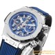 Big Bang Unico 42mm TI/RU Skeleton Blue Dial BBF HUB1280