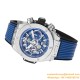 Big Bang Unico 42mm TI/RU Skeleton Blue Dial BBF HUB1280