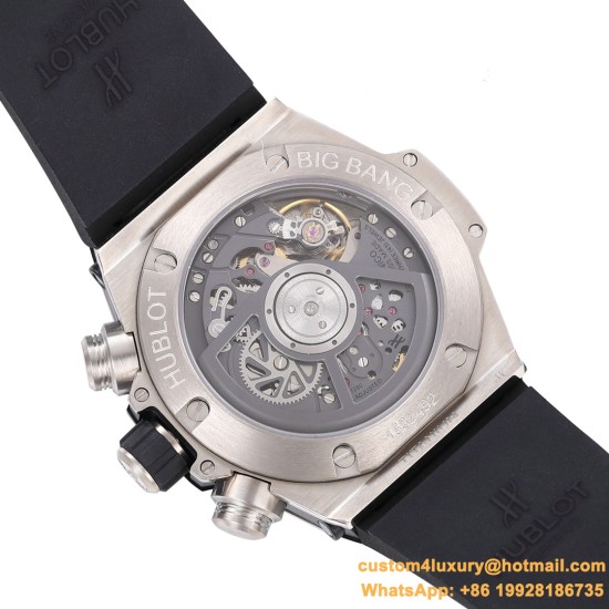 Big Bang Unico 42mm TI/RU Skeleton Black Dial BBF HUB1280