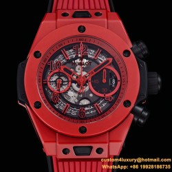 Big Bang Unico Red Magic Ceramic 42mm Seketon/Num BBF HUB1280