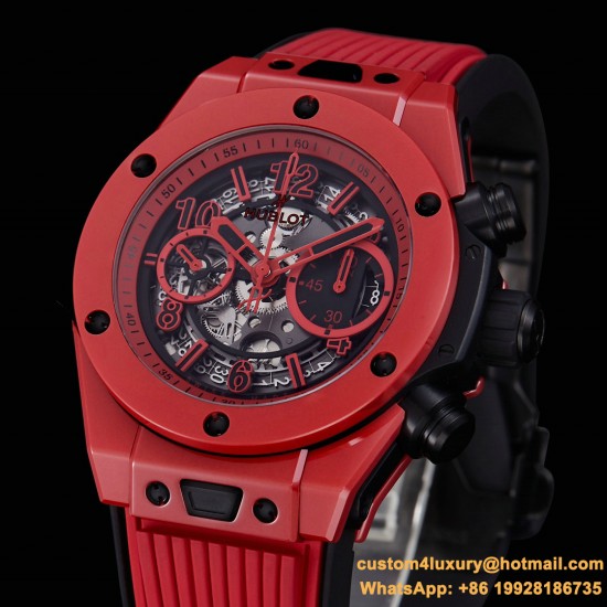 Big Bang Unico Red Magic Ceramic 42mm Seketon/Num BBF HUB1280