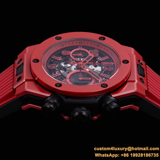 Big Bang Unico Red Magic Ceramic 42mm Seketon/Num BBF HUB1280