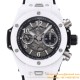 Big Bang Unico 42mm White Ceramic/RU Skeleton Dial BBF HUB1280
