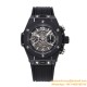 Big Bang Unico 42mm Black Ceramic/RU Skeleton Dial BBF HUB1280