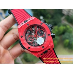 Big Bang Unico Red Magic Ceramic 42mm Seketon/Num BBF HUB1280