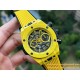 Big Bang Unico 42mm Yellow Magic Ceramic/RU Skeleton Dial BBF A1280