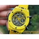 Big Bang Unico 42mm Yellow Magic Ceramic/RU Skeleton Dial BBF A1280