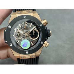 Big Bang Unico 42mm RG/RU Black Ceramic Bezel BBF HUB1280