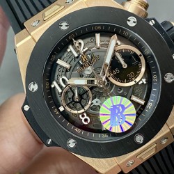 Big Bang Unico 42mm RG/RU Black Ceramic Bezel BBF HUB1280